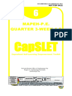 Mapeh-P.E. Quarter 3-Week 1-8: Capslet