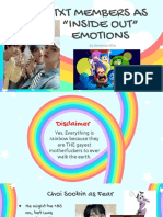 Members As "Inside Out" Emotions