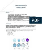 Laboratorio Simulado #1 - Estados de Materia PDF