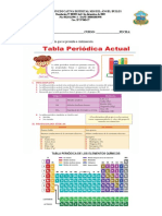 Taller Tabla Periodica 9°