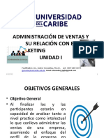 Unidad I - Adm. de Ventas y Su Relacion Con El Marketing