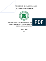 Informe de Estudio de Aglomeramiento