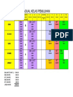 Jadual Terbaru