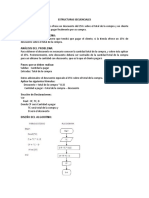 ESTRUCTURAS SECUENCIALES Tarea