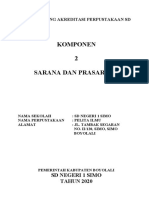 Komponen 2 Sarana Prasarana