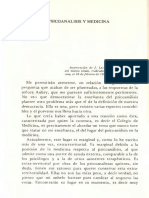 Psicoanálisis y medicina en la historia