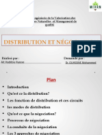 Distribution Et Négociation