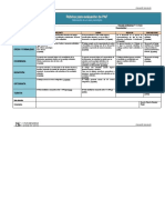 Rúbrica para Evaluación de PAF