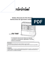 Manual FR 700F