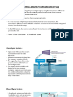 Ocean Thermal Energy Conversion (Otec)