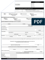 OMB Form 1 - Application For Ombudsman Clearance - Fillable