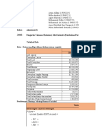 Analisis Pengaruh