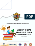 Weekly Home Learning Plan: Placido T. Amo Senior High School