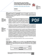 Resolución N.° 00218-2022-Jee-Truj - Jne PDF