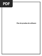 Plan de Pruebas de Software