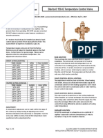 Sterlco® 150-G Temperature Control Valve: Installation, Operation & Maintenance