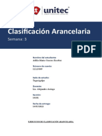 clasificación arancelaria