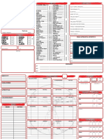 Cyberpunk Red Fillable Character Sheet 1