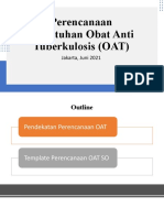 3.  Perencanaan Kebutuhan Obat Anti Tuberkulosis (OAT)