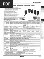 BJX Series: Long Distance Sensing Compact Type Photoelectric Sensor