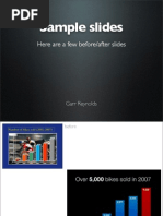 Download Sample Slides by Garr Reynolds by Ciccio Barsizzo SN58234342 doc pdf