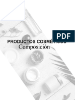 Productos Cosméticos - Composición Química