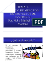 Estudio de mercado para proyectos de inversión