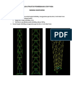 Analisa Struktur Pembebanan Pada Skafolding Lifter CWSS