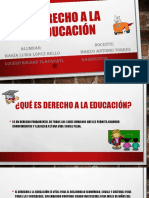 Derecho A La Educación