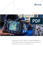 Avionics, Electrical, Instruments Parts For Sale Sept 2021 For Website