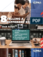 8.0 - Telling A Different Story