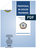 Proposal in House Training 2022-2023
