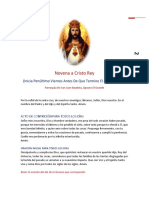 Novena A Cristo Rey