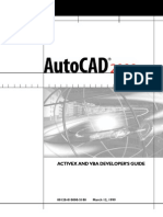 AutoCAD 2000 ActiveX and VBA Developers Guide