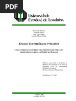 Ensaio de blocos cerâmicos