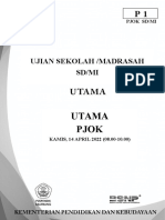 Soal Uas Pjok Utama 2022