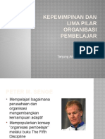 7 - Kepemimpinan Dan 5 Prinsip Organisasi Pembelajar Peter Senge