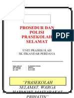 Prosedur Dan Polisi Prasekolah Selamat Prasekolah