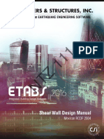 Shear Wall Design Manual: Mexican RCDF 2004