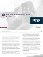 How Will Mobile Find Its Voice IN 2022?: Whitepaper