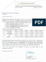 Surat Pemberitahuan Daftar Ulang