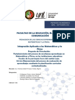 Informe Matemática