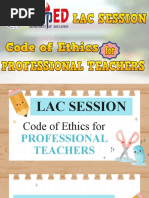 Code Of Professional Ethics For Public School Teachers Pdf Teachers Professional Ethics