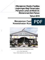 Panduan Manajemen Resiko Fasilitas Bagi Tenant 2019