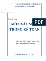 Slide bài giảng xác suất thống kê