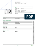 SR1CBL01: Product Data Sheet
