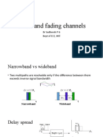 Wideband Fading Channels