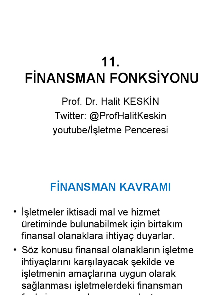 Finansman | PDF