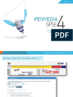 Slide Management Training SPSE Versi 4 User Penyedia