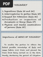 Deposition Rules and Uses Explained | PDF | Deposition (Law ...